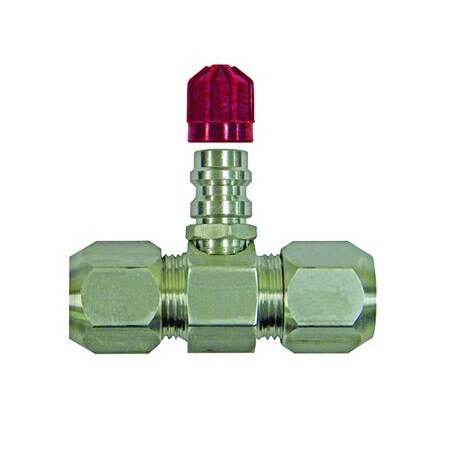 S.U.R. & R. Auto Parts 5/8" SRVC PORT VALVE - LOW SIDE (1) SRRAC458L